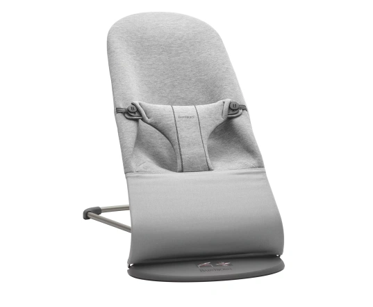 Hamaca Bliss BabyBjörn Tejido 3D Jersey - Blanco/Gris