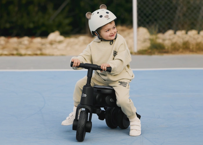 Triciclo gris Kinderkraft JAZZ 2