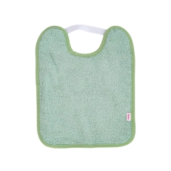 Babero toalla plastificado con goma Tutete verde helecho - imagen
