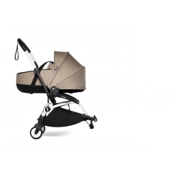 Chasis BABYZEN YOYO CONNECT Blanco (con capazo Bassinet) - Taupe - imagen