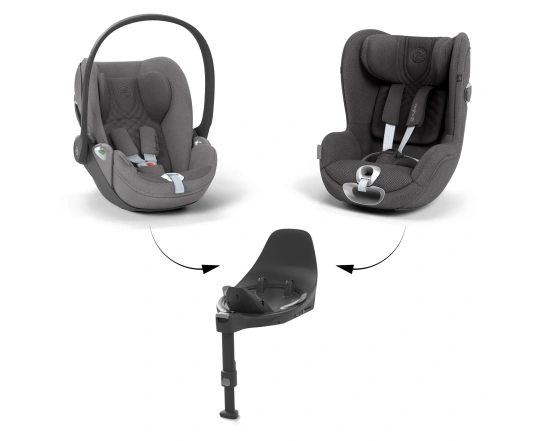Автокрісло Cybex Cloud T-iSize Plus 0-13кг - Mirage Grey