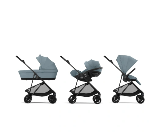 Silla de paseo Cybex Melio Carbon - Stormy Blue 