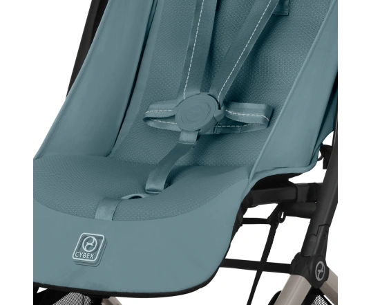 Прогулянкова коляска Cybex Orfeo TPE Stormy Blue + Дощовик