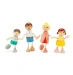 Сім'я дерев'яних ляльок New Classic Toys