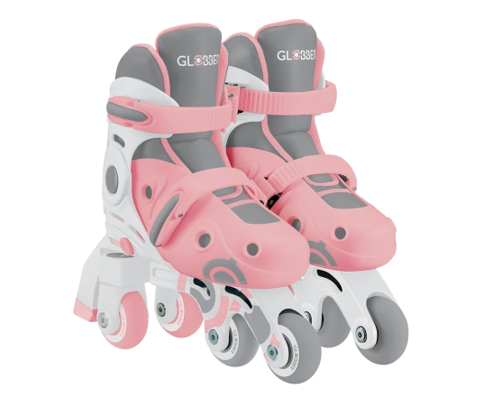 Patines en Línea 2 en 1 26-29 Globber Rosa