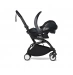 Універсальна коляска 3 в 1 Stokke YOYO³ + люлька Bassinet, текстиль та автокрісло BABYZEN - Ginger (шасі Black)