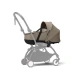 Універсальна коляска 2 в 1 з люлькою newborn shell Stokke YOYO³  Taupe (шасі White) | KIDSLINE-63 - зображення