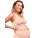 Sujetador Nocturno y Lactancia Cruzado  (organico) Camel XL