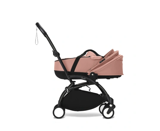 Cochecito silla + capazo newborn shell Stokke YOYO³ Ginger (Chasis Blanco)