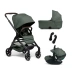Cochecito completo Joolz Hub2 silla + capazo + silla de coche Forest green