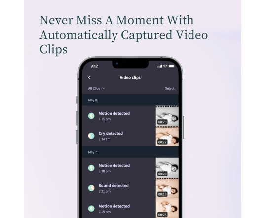 Розумний монітор-шкарпетка для немовлят OWLET Dream Sock + камера Cam2 - EU - Mint