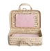 Maleta mimbre bobble Barrutoys - Rosa-22 Maleta mimbre bobble Barrutoys - Rosa