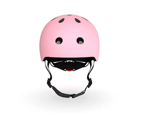 Шолом захисний дитячий Scoot and Ride, пастельно-рожевий, з ліхтариком, 51-55 cm (S-M)
