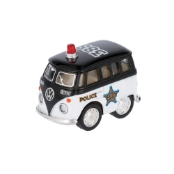 Mini furgoneta policia Tutete negra  - imagen