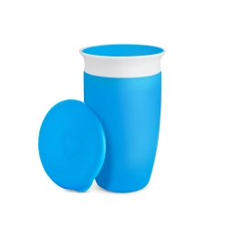Чашка-непроливайка Miracle 360 Munchkin 200мл - Синя - зображення