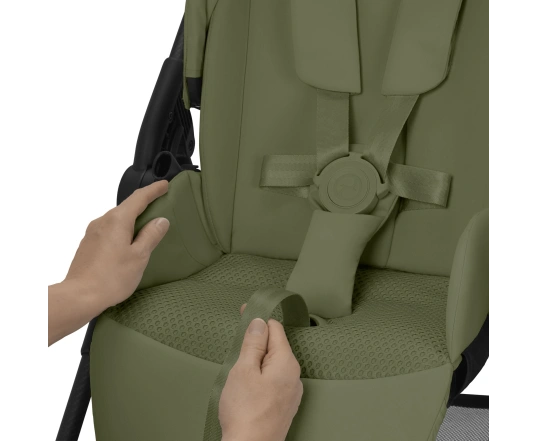 Універсальна коляска 2 в 1 Cybex Melio Carbon - Moss Green
