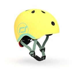 Casco infantil Scoot and Ride 45-51 cm (XXS-S) - Limon (con linterna) - imagen