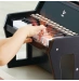 Piano con Taburete Aprende con Luces Negro Hape
