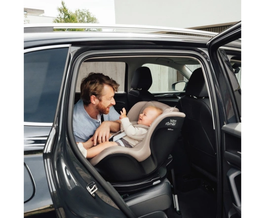 Silla de coche Britax Römer DUALFIX PRO M LUX - linen grey