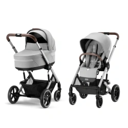 Cochecito silla + capazo Cybex Balios S Lux Stone Grey - imagen
