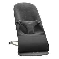 Крісло-шезлонг Bliss BabyBjörn 3D Jersey - Темно-сірий - зображення