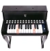 Piano con Taburete Aprende con Luces Negro Hape
