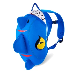 Mochila Crazy Safety Dino - Azul - imagen