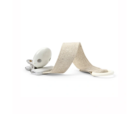 Clip para chupetes de madera Elodie Details - Silver Sheen