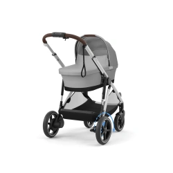 Cochecito silla + capazo Cybex e-Gazelle S - SLV Stone Grey - imagen