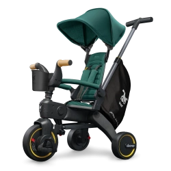 Складний триколісний велосипед Doona Liki Trike S5 Racing green - зображення