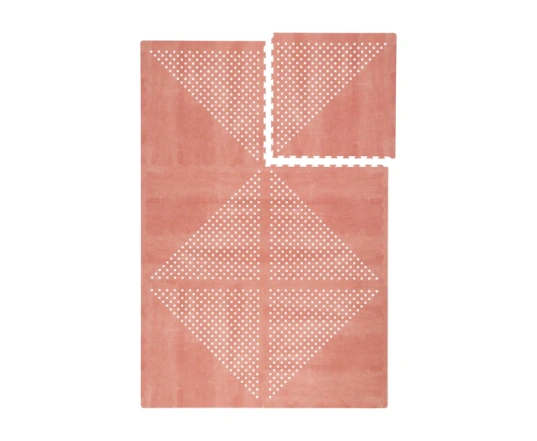 TODDLEKIND Alfombra de juego -  Earth Ash Rose