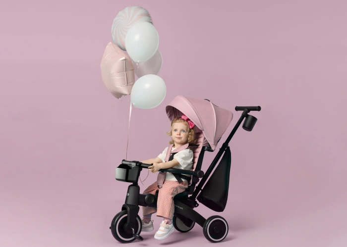 Triciclo Kinderkraft JAZZ 2 gris