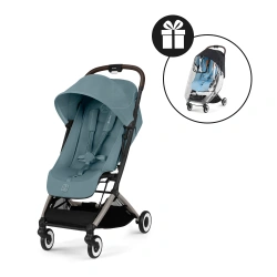 Silla de paseo Cybex Orfeo TPE Stormy Blue + Burbuja de lluvia - imagen