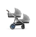 Універсальна коляска 2 в 1 Cybex e-Gazelle S - SLV Stone Grey