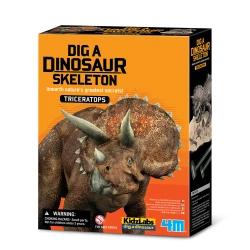 Desenterrar el esqueleto del Triceratops 4M - imagen