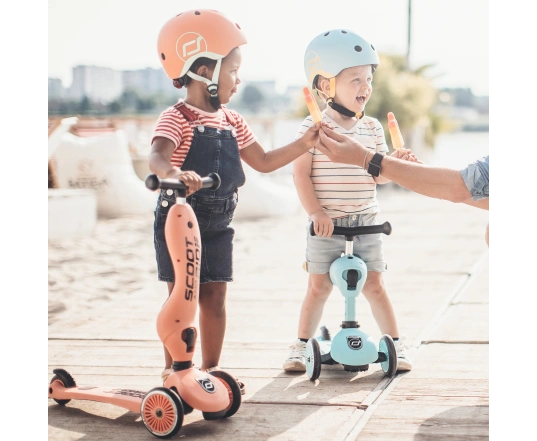 Patinete Scoot and Ride de la serie Highwaykick-1 melocotón, 1-5 años