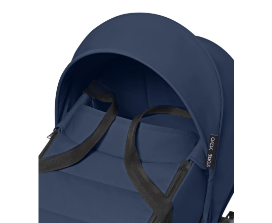 Люлька Stokke YOYO newborn shell Navy blue