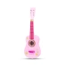 Guitarra de juguete New Classic Toys - Rosa con flores