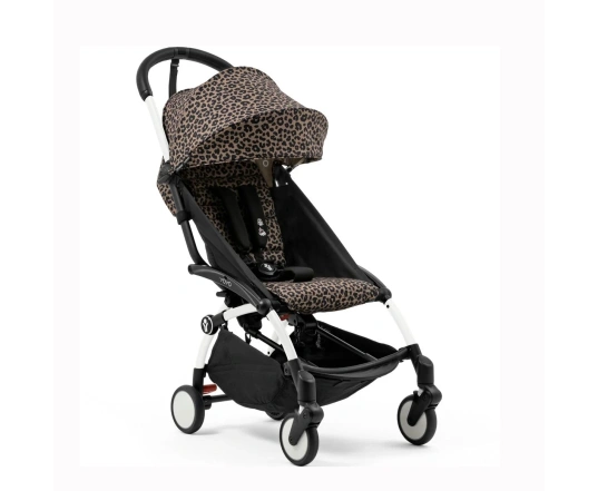 Silla de paseo Stokke YOYO³  Leopard (сhasis White)