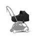 Універсальна коляска 2 в 1 з люлькою newborn shell Stokke YOYO³  Black (шасі White)