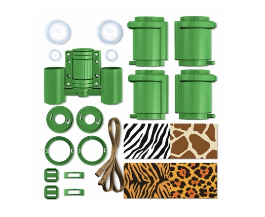 Construye tus Binoculares KidzLabz 4M