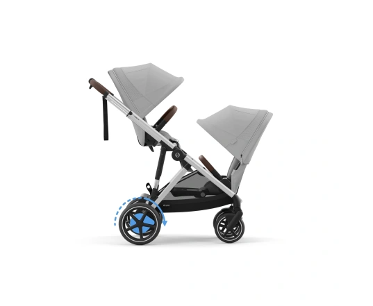 Додатковий прогулянковий блок Cybex Gazelle S - SLV Stone Grey