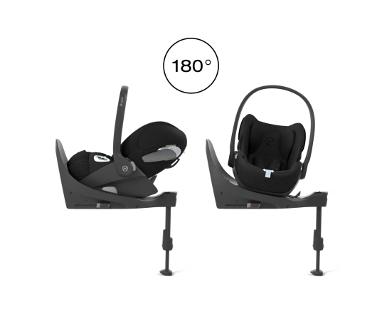 Автокрісло Cybex Cloud T-iSize Comfort 0-13кг - Sepia Black