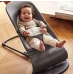 Крісло-шезлонг Balance Soft BabyBjörn (тканина бавовна/джерсі) - Світло-сірий/темно-сірий