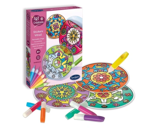 Stickers Vitrail SENTOSPHERE - Mandalas