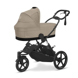 Cochecito silla + capazo Cybex Avi Spin - BLK Almond Beige - imagen