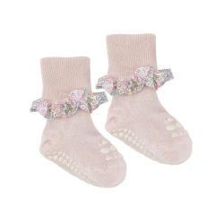Шкарпетки нековзні Gobabygo Liberty Soft Pink 6-12 міс - зображення