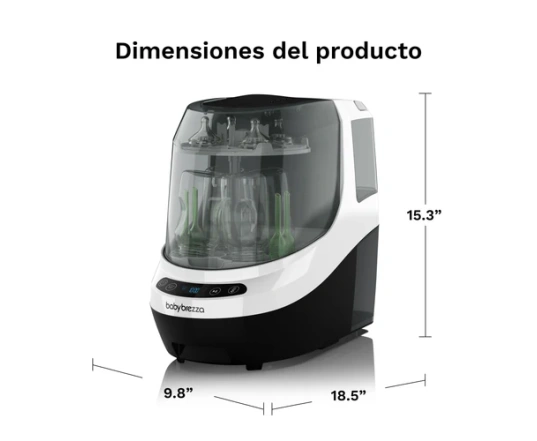 BabyBrezza Bottle Washer Pro (Lava, esteriliza y seca automáticamente)