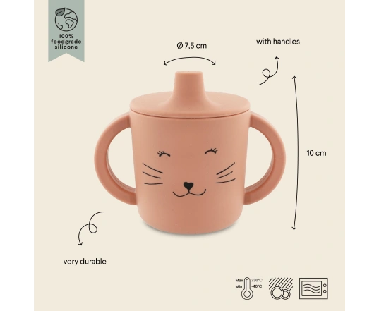 Силіконова чашка Trixie - Mrs. Cat