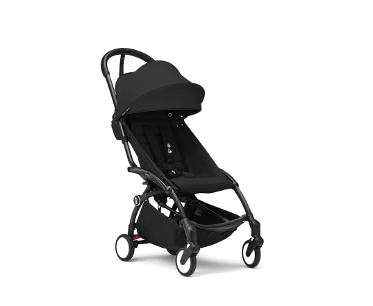 Cochecito silla + capazo newborn shell Stokke YOYO³ Black (Chasis Negro)